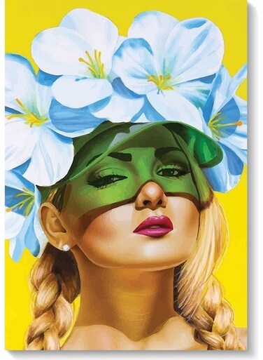 Decorative Wall Art Painting Multicolour 40 x 60cm