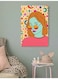 Cool Woman Wall Art Multicolour 40x60cm