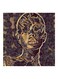 Leaf Mask MDF Wall Art Multicolour
