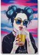 Cool Girl Themed Wall Art Painting Multicolour 40x60cm