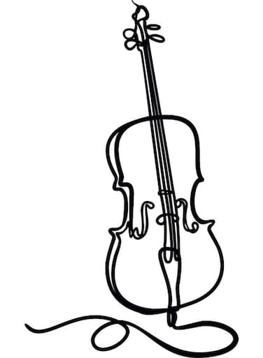 Wall Art Black 20cm