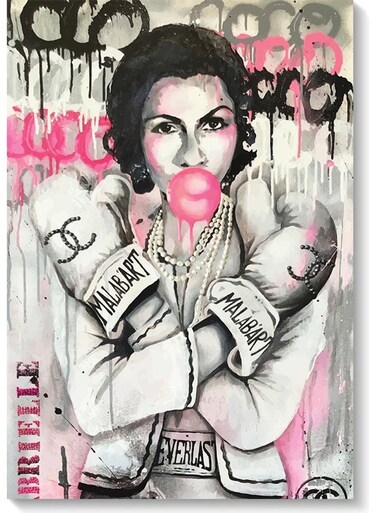 Woman Wall Art Multicolour