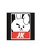 JK BTS Squad Wall Art Painting Black/White/Red 30 x 30centimeter