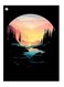 Printed Decorative Wall Art Plate Multicolour 20cm