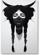 Decorative Printed Wall Art Multicolour 40x60cm