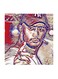 Mohamed Ramadan MDF Wall Art Multicolour 30x30centimeter