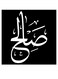 Saleh Printed Wall Art Black/White 30x30cm