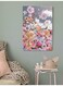 Flowers Wall Art Multicolour 40x60cm