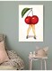 Cherry Wall Art Painting Multicolour 40x60cm
