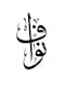 Nawaf Printed Wall Art Black/White 30x30cm