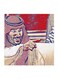 Price Mohammad Bin Salman MDF Wall Art Multicolour 30x30cm