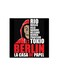 La Casa De Papel Wall Art Painting White/Red/Black 30 x 30centimeter