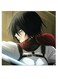 Attack On Titan Printed Wall Art White/Brown/Black 30x30cm