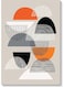 Abstract Art Wall Art Multicolour 40x60cm