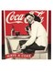 Coca Cola Themed Wall Art Red/White/Black 30x30cm