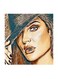 Nadine Nassib Njeim MDF Wall Art Multicolour 30x30cm