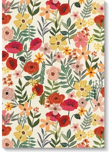 Flowers Wall Art Multicolour 40x60cm