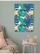 Tree Leaves Themed Wall Art Painting Multicolour 40x60cm