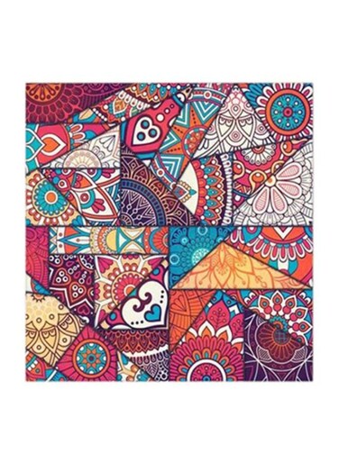 Islamic Art MDF Wall Art Multicolour 30x30cm