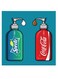 Coca Cola And Sprite Themed Wall Art Blue/Red/Green 30x30cm