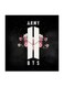 BTS Army Boy Band MDF Wall Art Multicolour 30x30centimeter