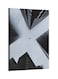City Building Up View Printed Framed Canvas Wall Art White/Grey 60x80centimeter