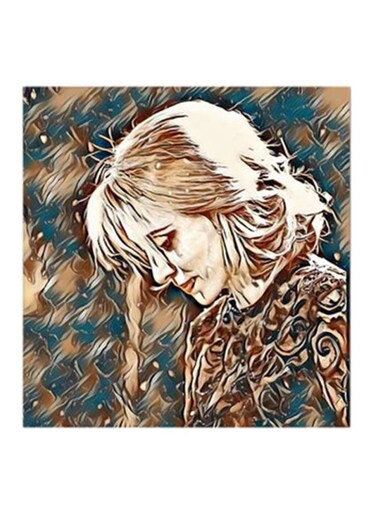 Fairuz MDF Wall Art Multicolour 30x30centimeter