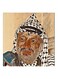 Palestine Yasser Arafat MDF Wall Art Multicolour