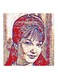 Shadia MDF Wall Art Multicolour 30x30centimeter