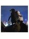 Bird Themed Wall Art Blue/White/Black 30x30cm