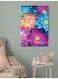 Flowers Wall Art Multicolour 40x60cm
