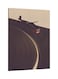 Decorative Printed Framed Canvas Wall Art Black/Grey/Red 60 x 80centimeter