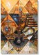 Egyptian Inscriptions Themed Wall Art Painting Multicolour 40x60cm