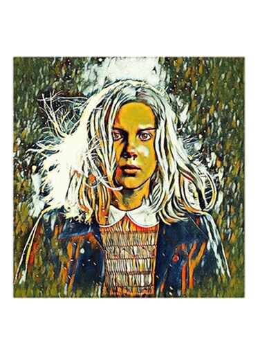 Stranger Things MDF Wall Art Multicolour