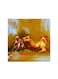 Camel Mdf Wall Art Multicolour 30x30cm