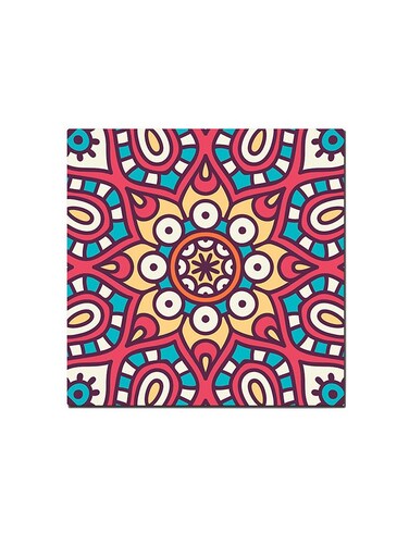 Mandala Art Wall Art Painting Multicolour 30 x 30cm