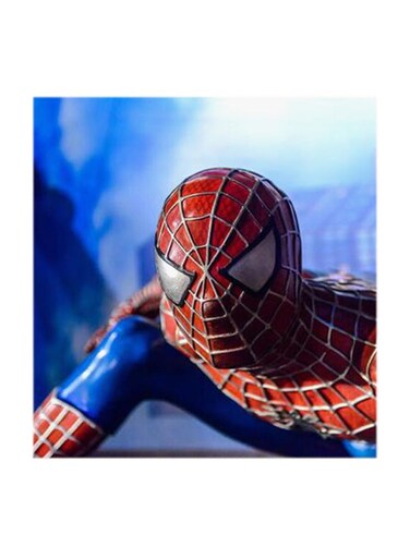 Spider Man MDF Wall Art Multicolour 30x30cm