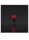 Umbrella Themed Wall Art Grey/Black/Red 30x30cm