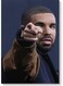 Drake Rap Wall Art Multicolour 40x60cm