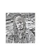 Johnny Depp MDF Wall Art Multicolour 30x30centimeter