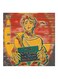 Bts MDF Wall Art Yellow/Green/Red