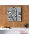Kevin Hart MDF Wall Art Painting Grey 30x0.5x30cm