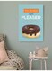 Donuts Themed Wall Art Painting Multicolour 40x60cm