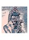 Beautiful Flowers And Women MDF Wall Art Multicolour 30x30centimeter