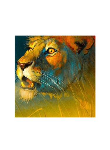 Calling For Her Mate Mdf Wall Art Multicolour 30x30cm