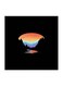 River Stream Mdf Wall Art Multicolour 30x30cm