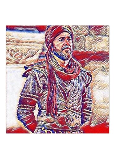 Ertugrul MDF Wall Art Multicolour