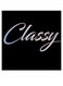 Classy Themed Wall Art Black/Silver 30x30cm