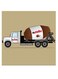 Nutella Themed Wall Art Beige/White/Brown 30x30cm