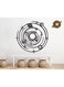 Wall Art Black 20cm
